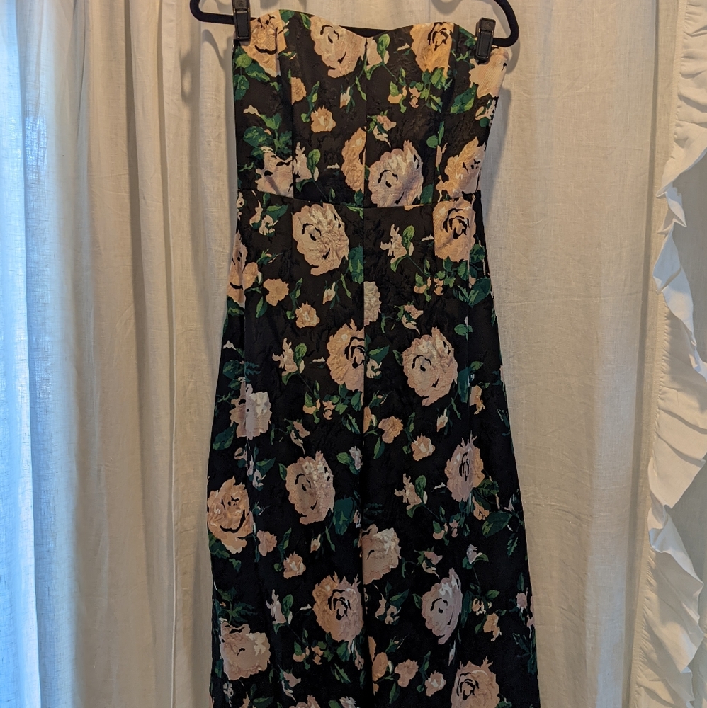 Club Monaco floral jumpsuit